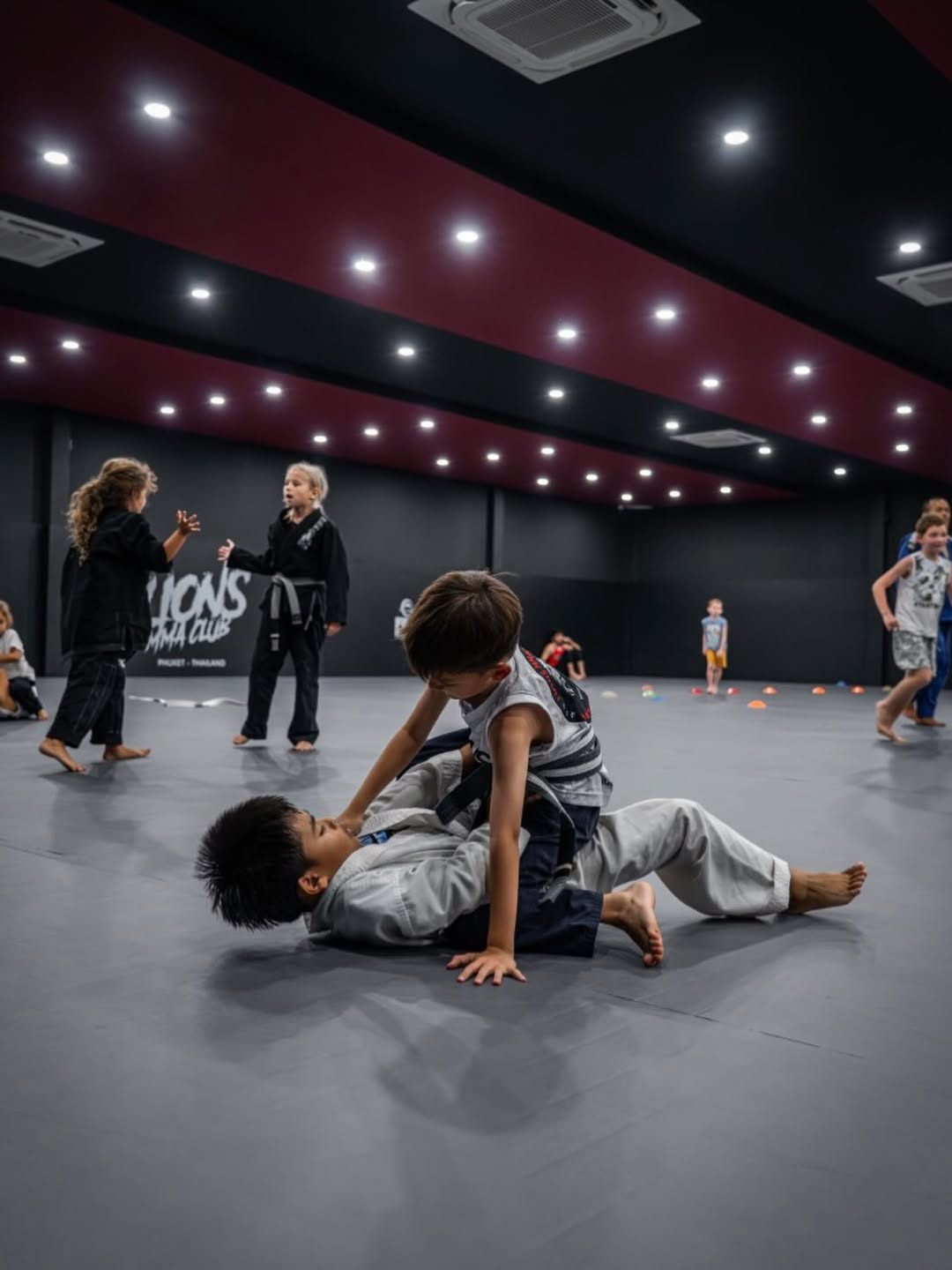 Kids BJJ Summer Camp at Lions MMA Club Phuket