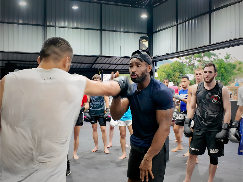Boxing class