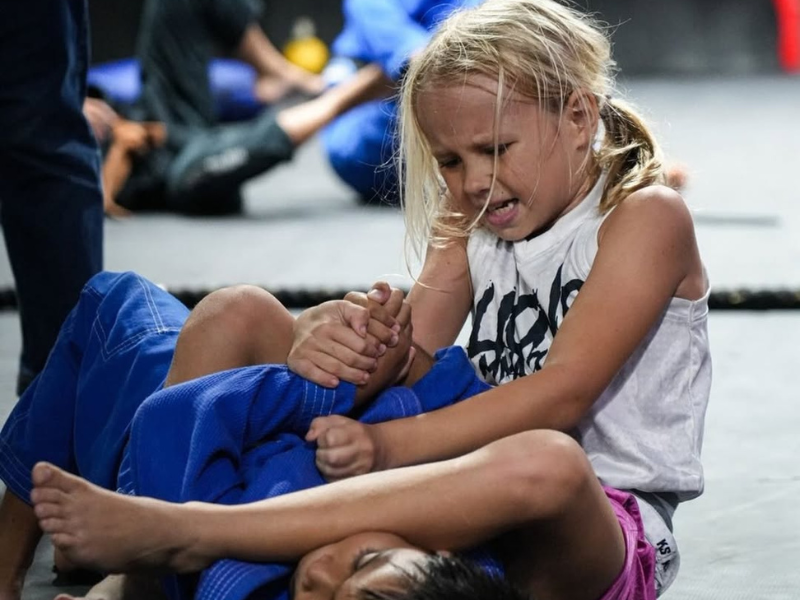 Kids BJJ class