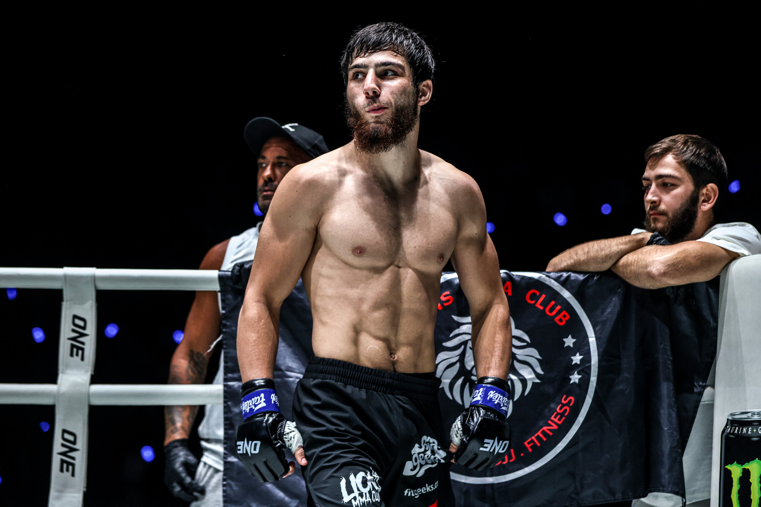 Dzhabir competing at ONE Championship