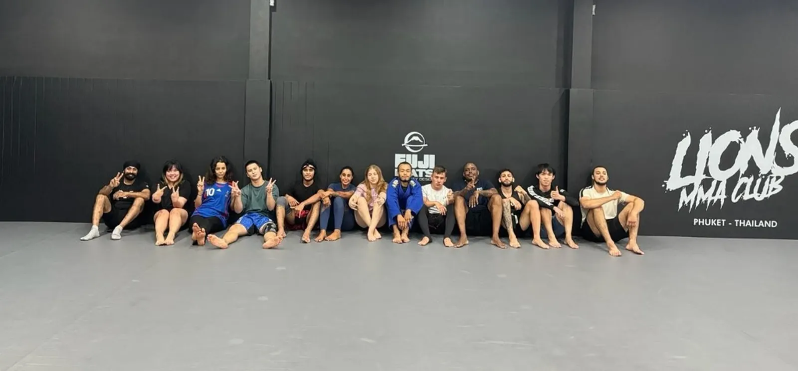 BJJ Gi class at Lions MMA Club Phuket