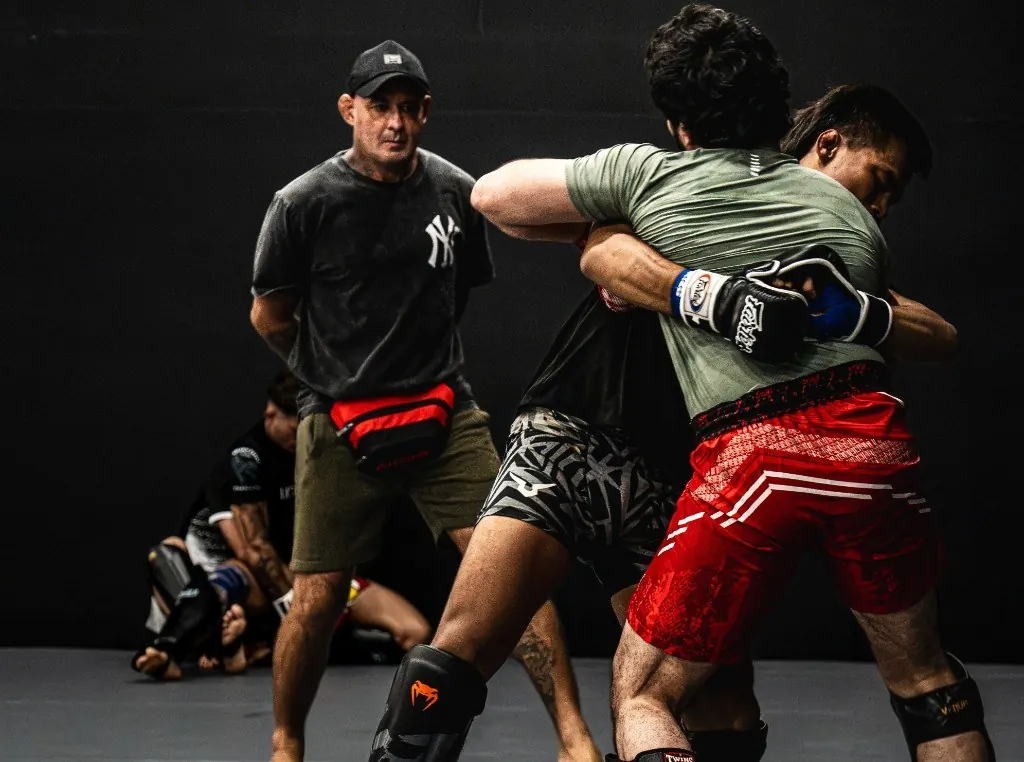 MMA Pro class at Lions MMA Club Phuket